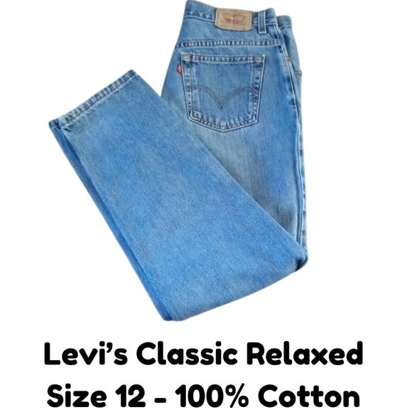 Levi's Classic Relaxed Jeans 12 - Picture 1 of 14